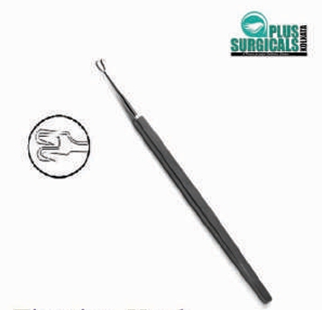 Fixation Hook Double Prong Sharp