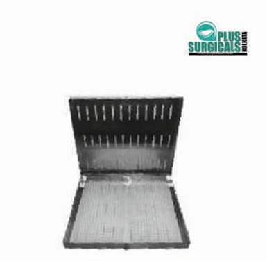 Sterilisation Tray Vertical Instrument Tray Double Silicone Mats